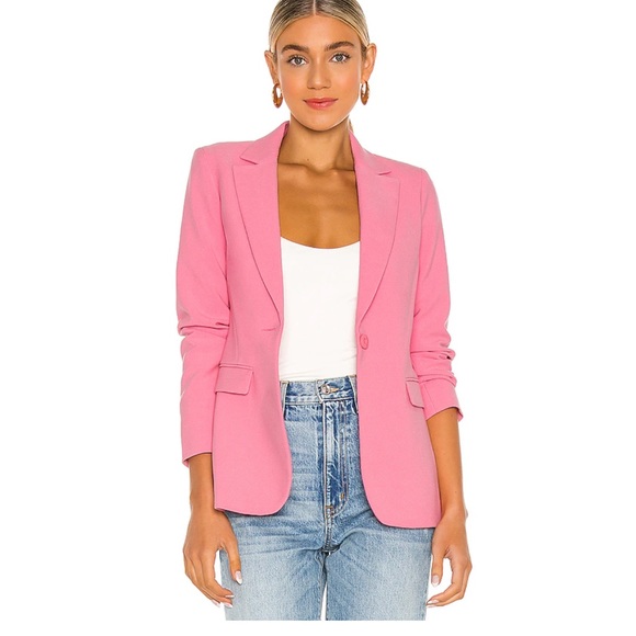 Alice + Olivia Jackets & Blazers - Alice and Olivia Macey Notch Collar Blazer